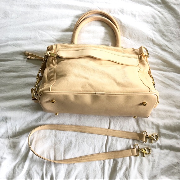 Rebecca Minkoff MAB satchel bag in peachy cream - Picture 3 of 16